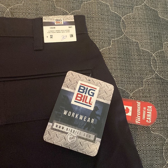 Big Bill Workwear Mens Uniform Pants size 32/30 - Picture 5 of 8